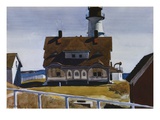 Captain Strout's House reproduction procédé giclée par Edward Hopper