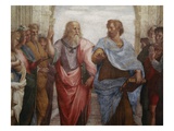 Raphael - Detail of Plato and Aristotle from The School of Athens Digitálně vytištěná reprodukce Raphael - Detail of Plato and Aristotle from The School of Athens Digitálně vytištěná reprodukce
