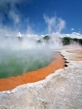 Champagne Pool at Wai-o-tapu Thermal Park Photographic Print by Greg Probst