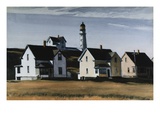 Lighthouse Hill, Cape Elizabeth, Maine Giclee Print by Edward Hopper