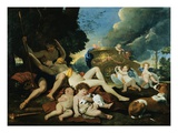 Venus and Adonis Lámina giclée por Nicolas Poussin Venus and Adonis Lámina giclée por Nicolas Poussin