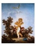 Love the Sentinel reproduction procédé giclée par Jean Honore Fragonard