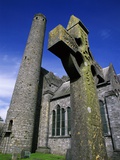 Celtic Cross Outside St. Canice's Cathedral Photographic Print by Richard Cummins