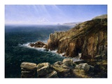 The Land's End, Cornwall Giclee Print by Thomas Creswick