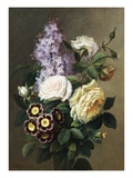 Spring Bouquet Giclee Print by Virginie De Sartorius