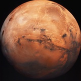 Valles Marineris Hemisphere of Mars Fotoprint