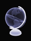 X-Ray of a Globe Photographic Print by David Arky