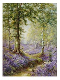 The Bluebell Wood Reproduction procédé giclée par Alfred Fontville de Breanski