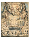 La chute de l'homme reproduction procédé giclée par William Blake
