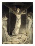 Angels Rolling away the Stone from the Sepulchre Lámina giclée por William Blake Angels Rolling away the Stone from the Sepulchre Lámina giclée por William Blake