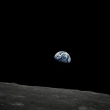 Earthrise and Lunar Horizon from Apollo 8 Reprodukcja zdjęcia Earthrise and Lunar Horizon from Apollo 8 Reprodukcja zdjęcia