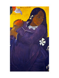 Woman With a Mango Giclée-Druck von Paul Gauguin
