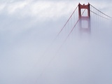 Golden Gate Bridge Tower Surrounded by Fog Photographic Print by Roger Ressmeyer