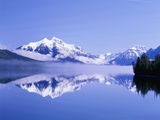 Mountains and Lake McDonald Lámina fotográfica por Steve Terrill