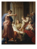 Achilles at the Court of Lycomedes Giclee Print by Pompeo Batoni