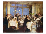 Elegant Soiree Giclee Print by Albert Chevallier Tayler
