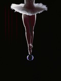 Ballerina Balancing on a Bubble Photographie par Charles Smith