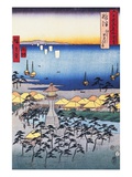 Print of Coastal Scene by Hiroshige Giclee Print by Stefano Bianchetti