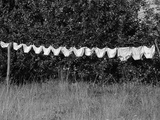 Underwear Hanging to Dry Photographic Print by Owen Franken