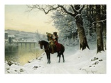 A Christmas Trumpet Call Reproduction procédé giclée par Robert Assmus