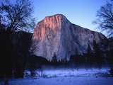 El Capitan in Winter Photographic Print by Mark Karrass