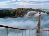 Road Deck of the Golden Gate Bridge Photographie par Roger Ressmeyer