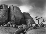 Desert Boulders Photographic Print by Brett Weston