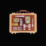 X-Ray of Survival Kit Photographic Print by David Arky