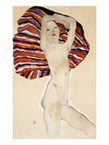 Act Against Colored Material reproduction procédé giclée par Egon Schiele