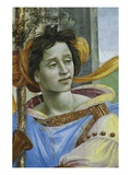 Detail of Saint John the Evangelist Reuscitating Druisana Giclee Print by Filippino Lippi