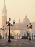 Island of San Giorgio Maggiore Fotografisk tryk af William Manning