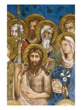Detail of Saints and Martyrs from Maesta Giclée-tryk af Simone Martini Detail of Saints and Martyrs from Maesta Giclée-tryk af Simone Martini
