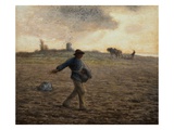 Le semeur Reproduction procédé giclée par Jean-Francois Millet