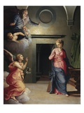 Annunciation Giclee-trykk av Giovanni Bizzelli