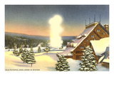 Old Faithful, Yellowstone Park, Montana Photo