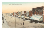 Main Street, Kalispell, Montana Prints