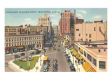 Monroe Avenue, Grand Rapids, Michigan Affiches