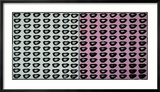 Marilyn Monroe's Lips, c.1962 Gerahmter Giclée-Druck von Andy Warhol