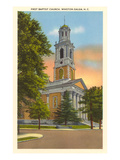 Baptist Church, Winston-Salem, North Carolina Poster