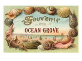 Souvenir from Ocean Grove, New Jersey Posters