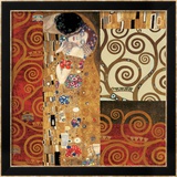 Deco Collage Detail (from The Kiss) Pósters por Gustav Klimt