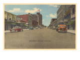 Broadway, Billings, Montana Poster