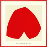 Red White, c.1962 Art par Ellsworth Kelly
