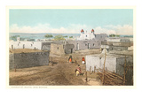 Isleta Pueblo, New Mexico Posters