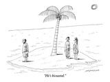 "He's bicoastal." - New Yorker Cartoon Premium Giclee Print by Mick Stevens