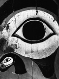 Bird's Eye and Head on Totem by Brett Weston Photographic Print by Brett Weston