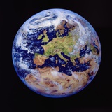 Terre vue de l'espace Photographie