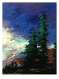 Pine Trees Giclee Print
