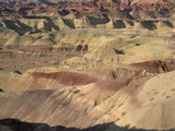 Hiker in the Badlands Photographic Print by Tom Bean
