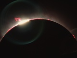 Solar Prominences and Diamond Ring Effect Photographic Print by Roger Ressmeyer